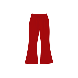 The Classic Flare Sweats-  Maroon