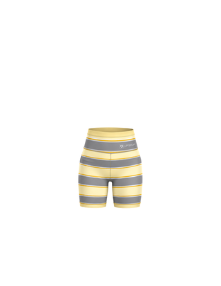 Jet Set Biker Shorts Yellow - Adults