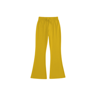 The Classic Flare Sweats-   Mustard