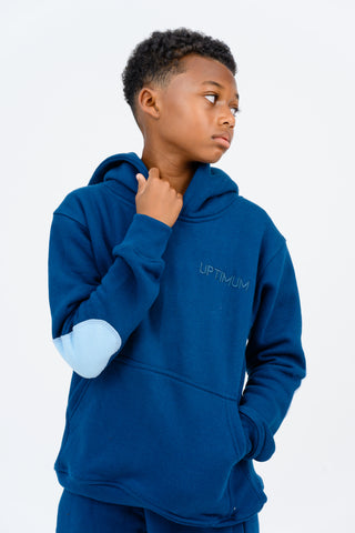The Classic Navy Hoodie- Youth