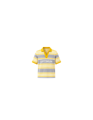 Jet Set Collard Shirt Yellow- Toddler/Youth