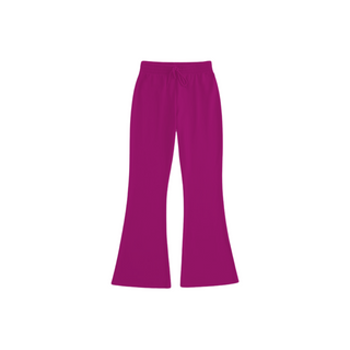 The Classic Flare Sweats-  Purple