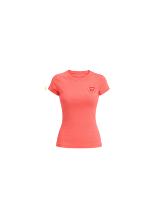 The Summer Fitted Tee - Pink