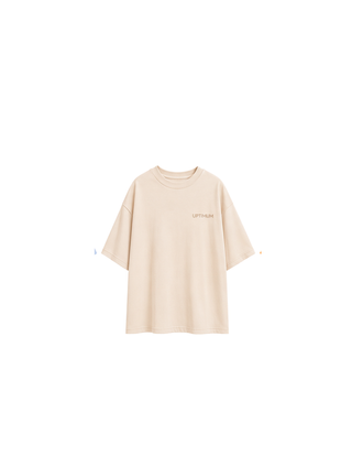 The Summer Oversized Tee - Oatmeal
