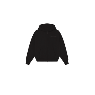 The Classic Zipper Hoodie - Black