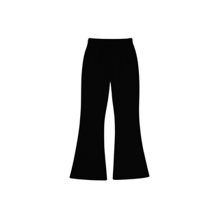 The Classic Flare Sweats- Black