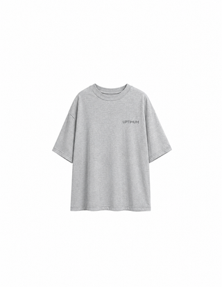 The Summer Oversized Tee - Heather Grey