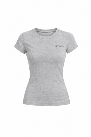 The UB Fitted Tee - Heather Grey