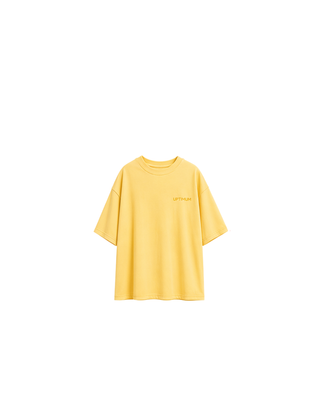 The Summer Oversized Tee - Buttery Yellow