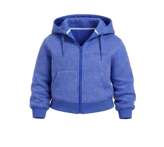 Gate 4: The Classic Acid Wash Indigo Zipper Jacket- Toddler/Youth