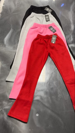 The Classic Stacked Bottoms-  Pink