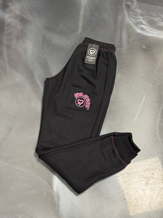 Love Hard Sweatpants- Black/Pink