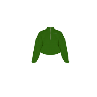 Gate 06: The Classic Quarter Zip — Check-In: Holiday Edition Green