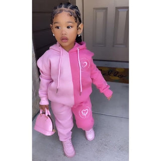 Pink So Shadey Sweatsuit Toddler 2T - 5T - Uptimum Bodied Online